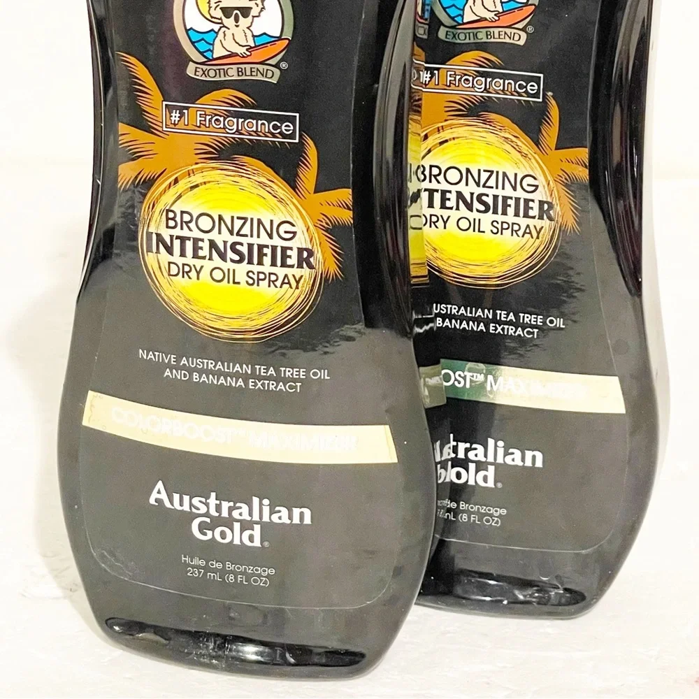 Australian Gold Exotic Blend Bronzing Intensifier Dry‎ Oil Spray Colorboost 8oz